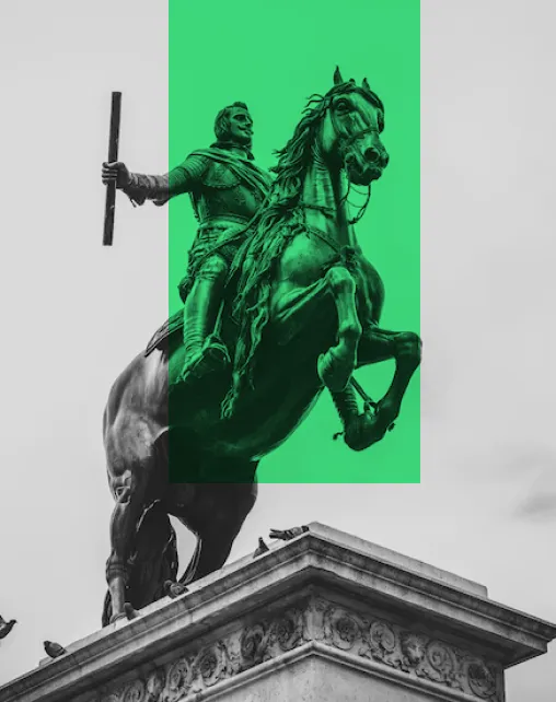 générateur ia création d'image cheval avec un chevalier